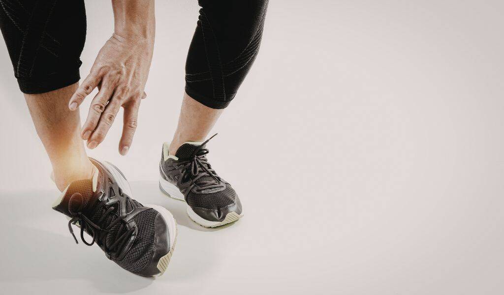 Sprained ankle symptoms