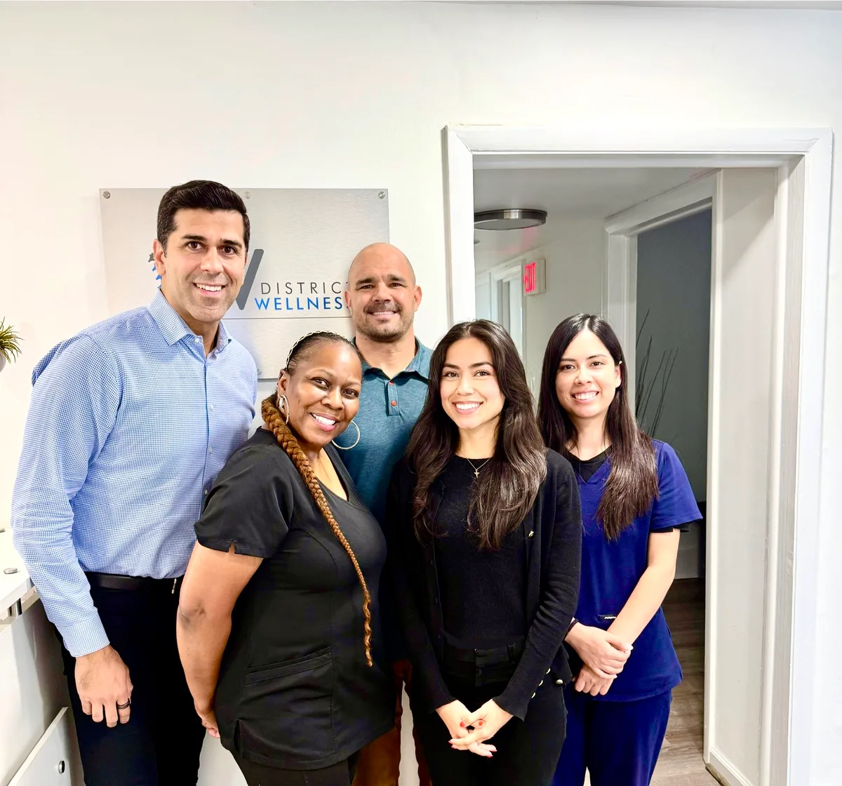 The District Wellness chiropractic and massage therapy team in Arlington, VA